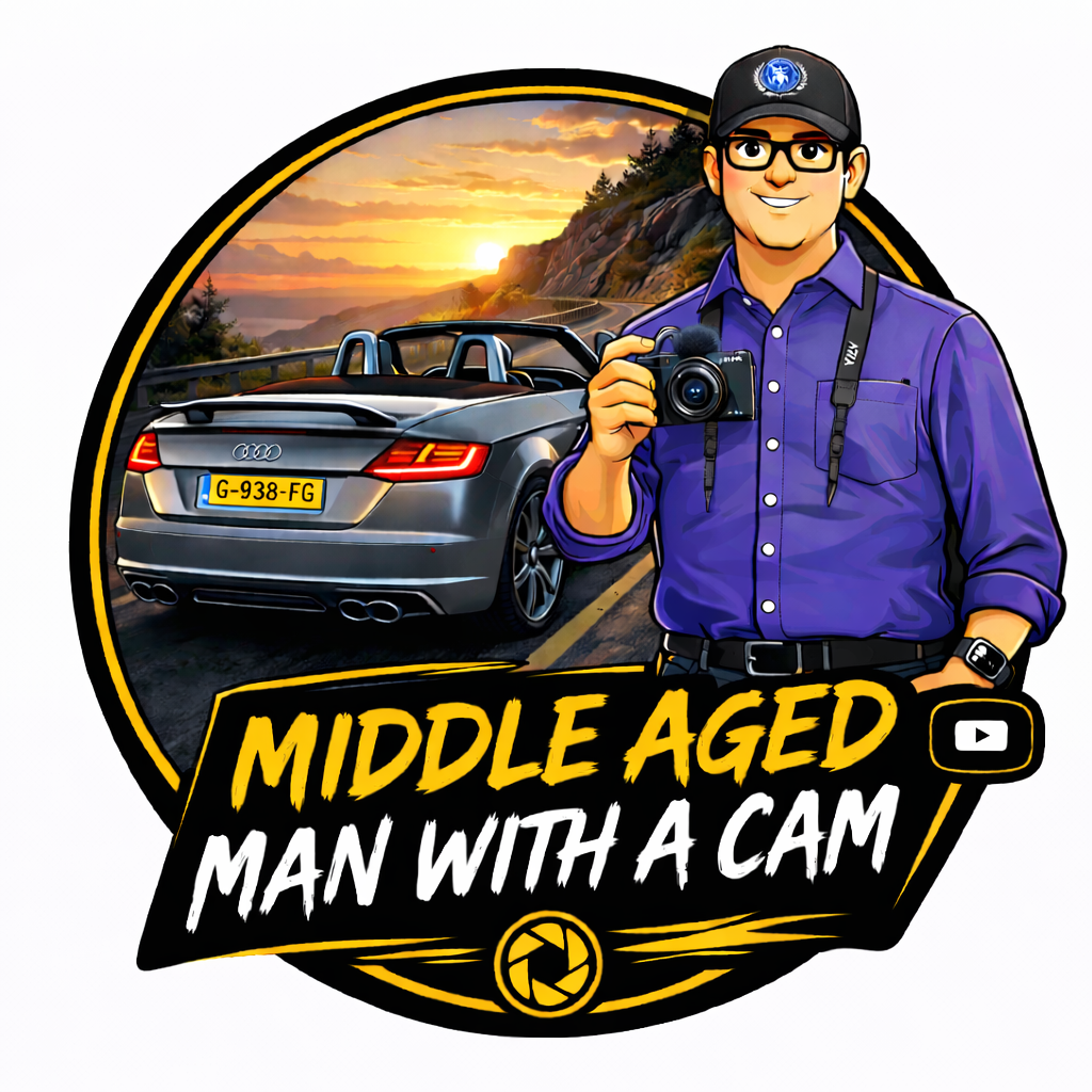 Middle Aged man with a Cam